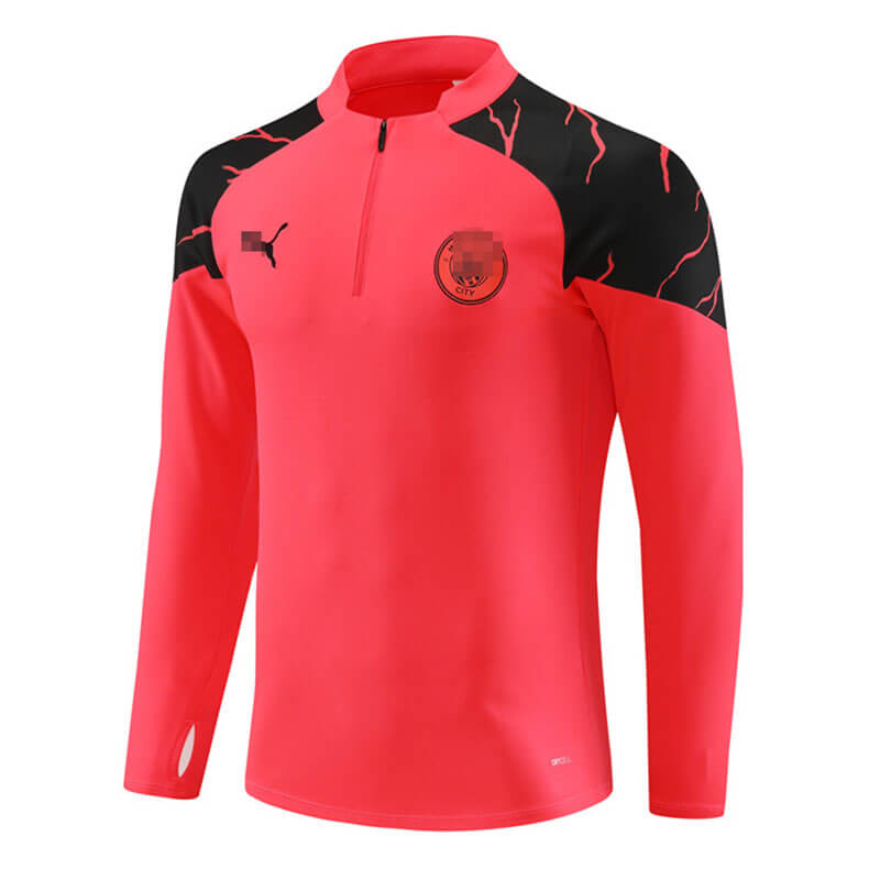 Sudadera Entrenamiento Manchester City 2023/2024 Naranja